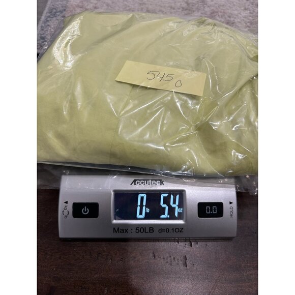 Rafael Womens Yellow Button Up Collared Shirt Size Medium - Picture 8 of 8